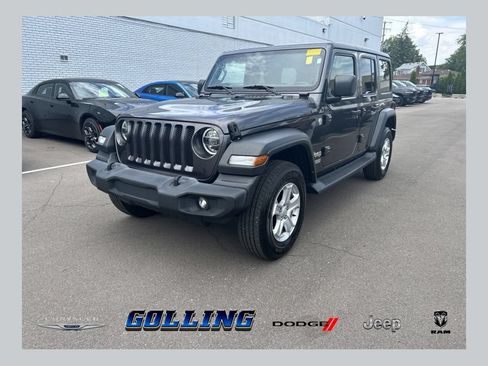 Used 2021 Jeep Wrangler Unlimited Sport AWD/4WD image 1