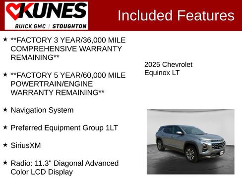 Used 2025 Chevrolet Equinox LT FWD image 3