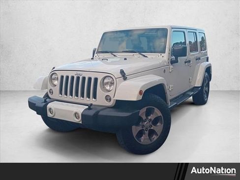 Used 2016 Jeep Wrangler Unlimited Sahara w/ Max Tow Package image 1