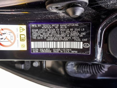 Used 2018 Lexus ES 350 w/ Luxury Package w/Wood Trim FWD image 42