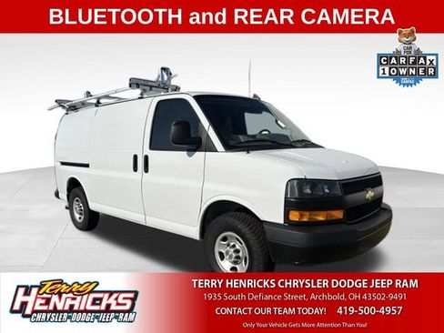 Used 2022 Chevrolet Express 2500 w/ Safety Package RWD image 1