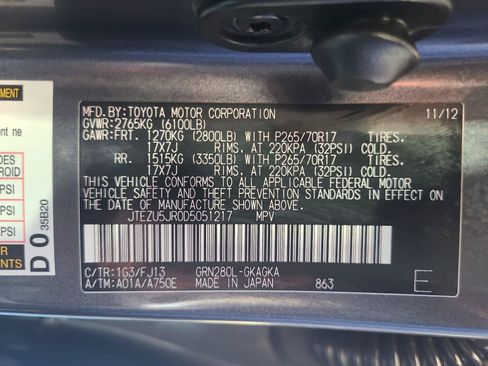 Used 2013 Toyota 4Runner SR5 RWD image 25