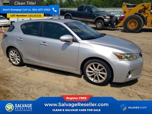 Used 2012 Lexus CT 200h Premium w/ Premium Audio Pkg FWD image 5