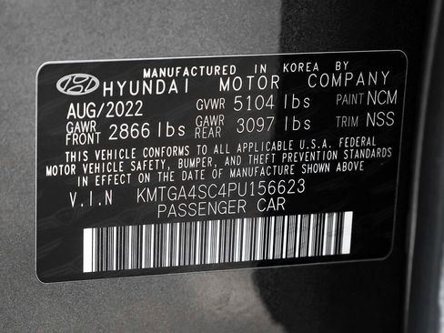 Used 2023 Genesis G80 2.5T w/ Sport Prestige Package image 58