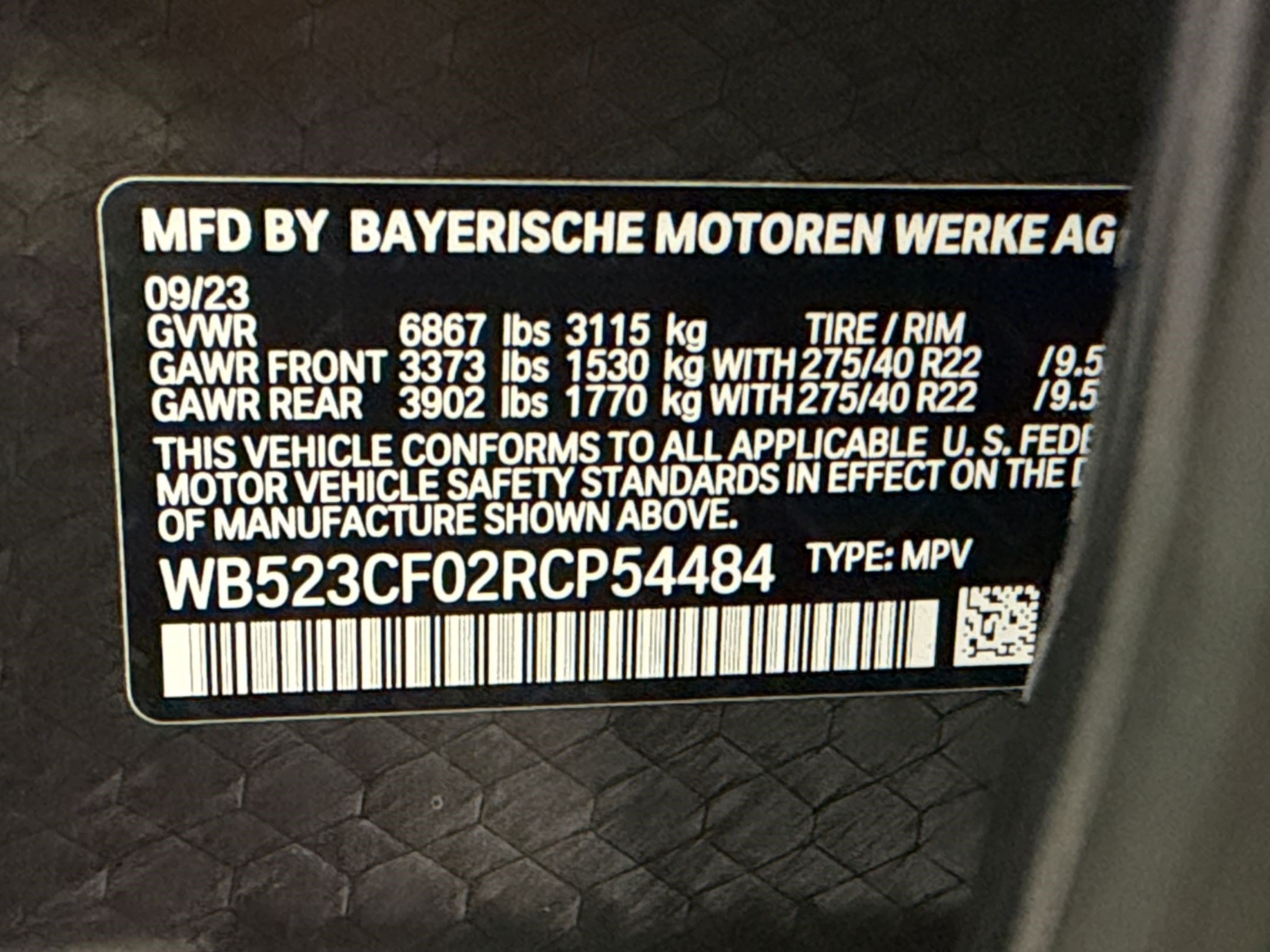 Certified 2024 BMW iX xDrive50 w/ Sport Package AWD/4WD image 25