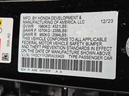 Used 2024 Honda Accord LX image 33