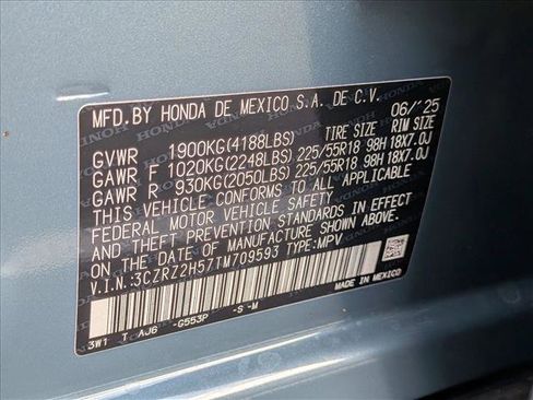 New 2026 Honda HR-V Sport image 16