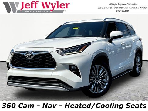 Used 2021 Toyota Highlander Platinum AWD/4WD image 1