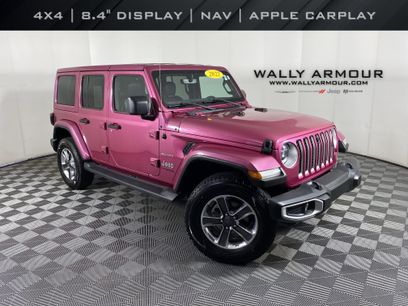 Used 2022 Jeep Wrangler Unlimited Sahara w/ LED Lighting Group