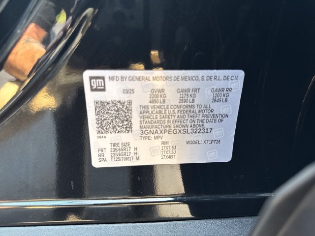 Used 2025 Chevrolet Equinox LT AWD/4WD image 35