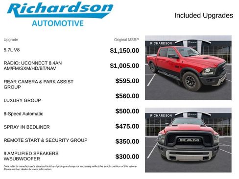 Used 2015 RAM 1500 Rebel AWD/4WD image 6
