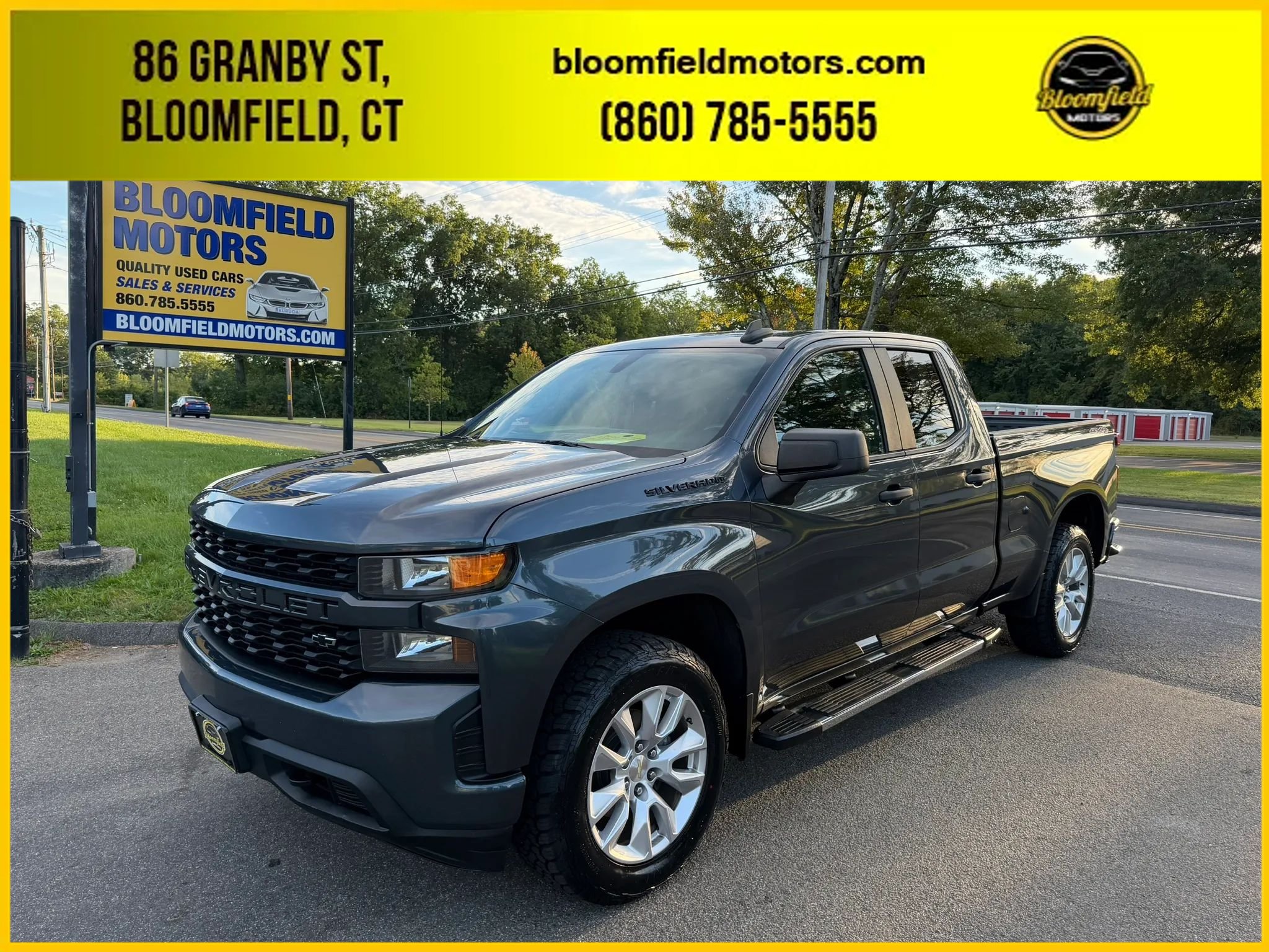 Used 2020 Chevrolet Silverado 1500 Custom w/ Custom Value Package AWD/4WD image 1