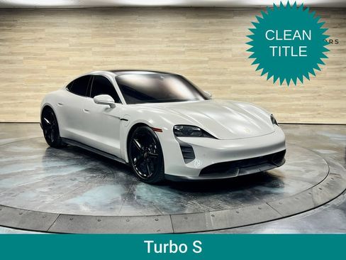 Used 2021 Porsche Taycan Turbo S AWD/4WD image 1
