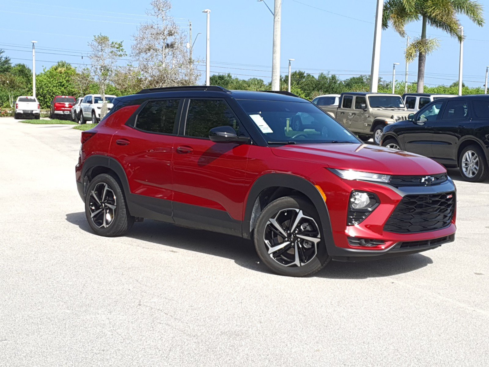 Used 2021 Chevrolet TrailBlazer RS w/ Sun and Liftgate Package FWD image 33