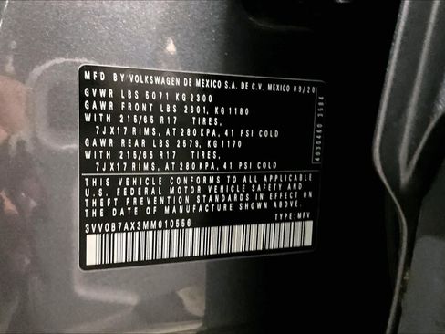 Used 2021 Volkswagen Tiguan S AWD/4WD image 34