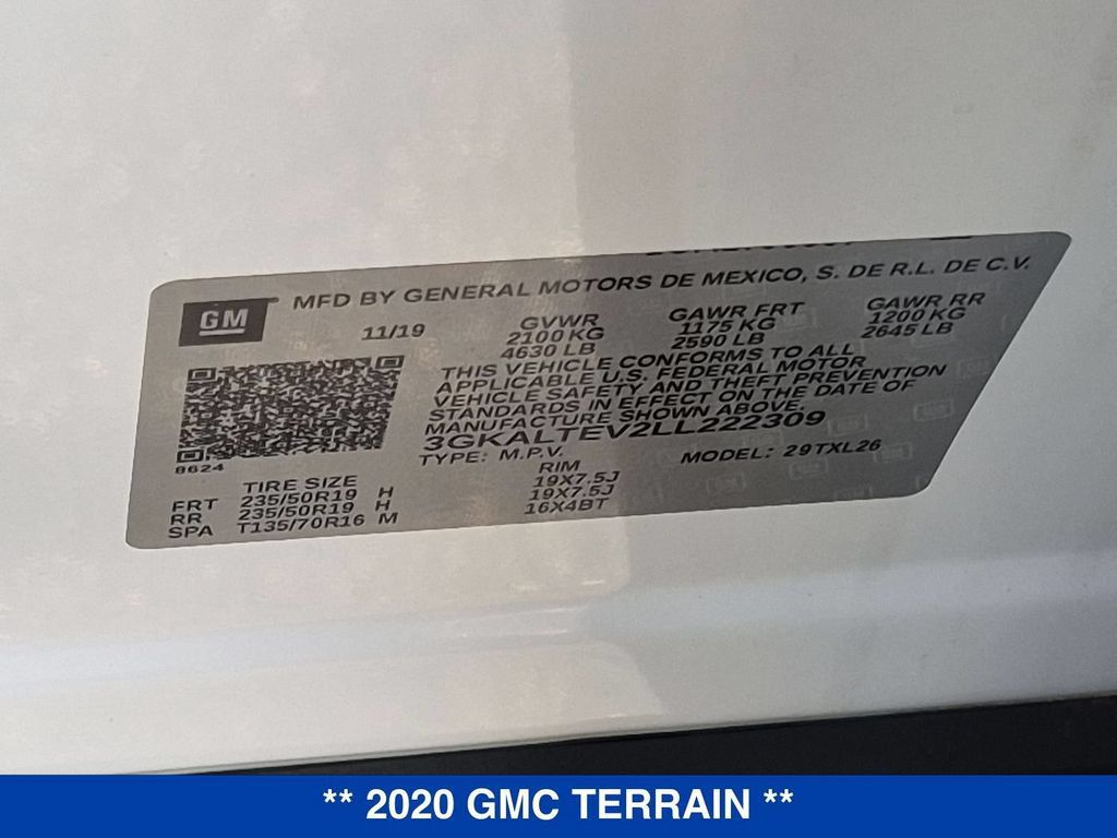 Used 2020 GMC Terrain SLE w/ Driver Convenience Package AWD/4WD image 34