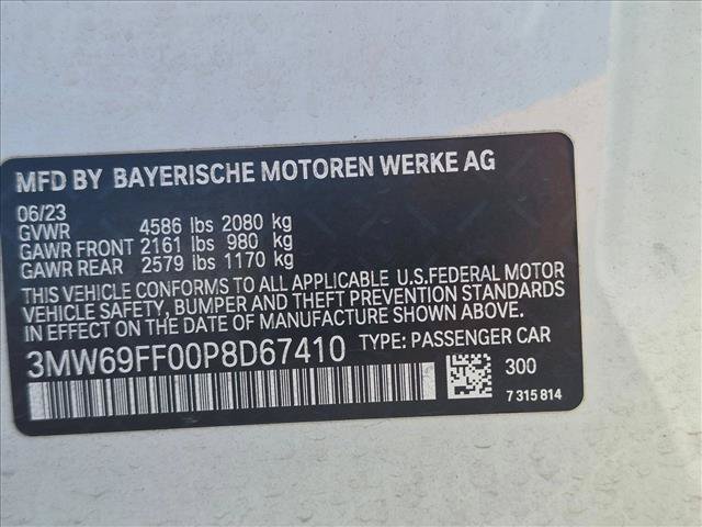Certified 2023 BMW 330i Sedan w/ Driving Assistance Package RWD image 23