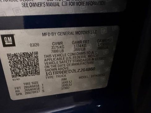 Used 2020 GMC Sierra 1500 SLE w/ SLE Value Package AWD/4WD image 47