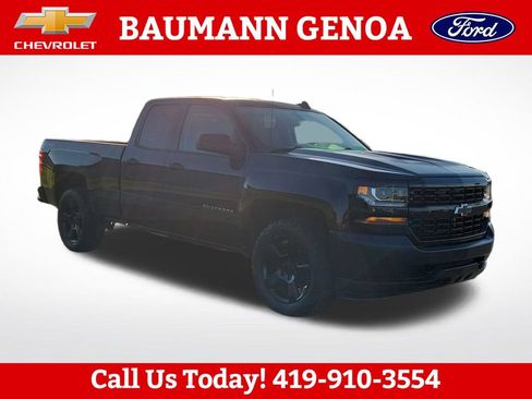 Used 2017 Chevrolet Silverado 1500 W/T w/ Black Out Edition AWD/4WD image 7