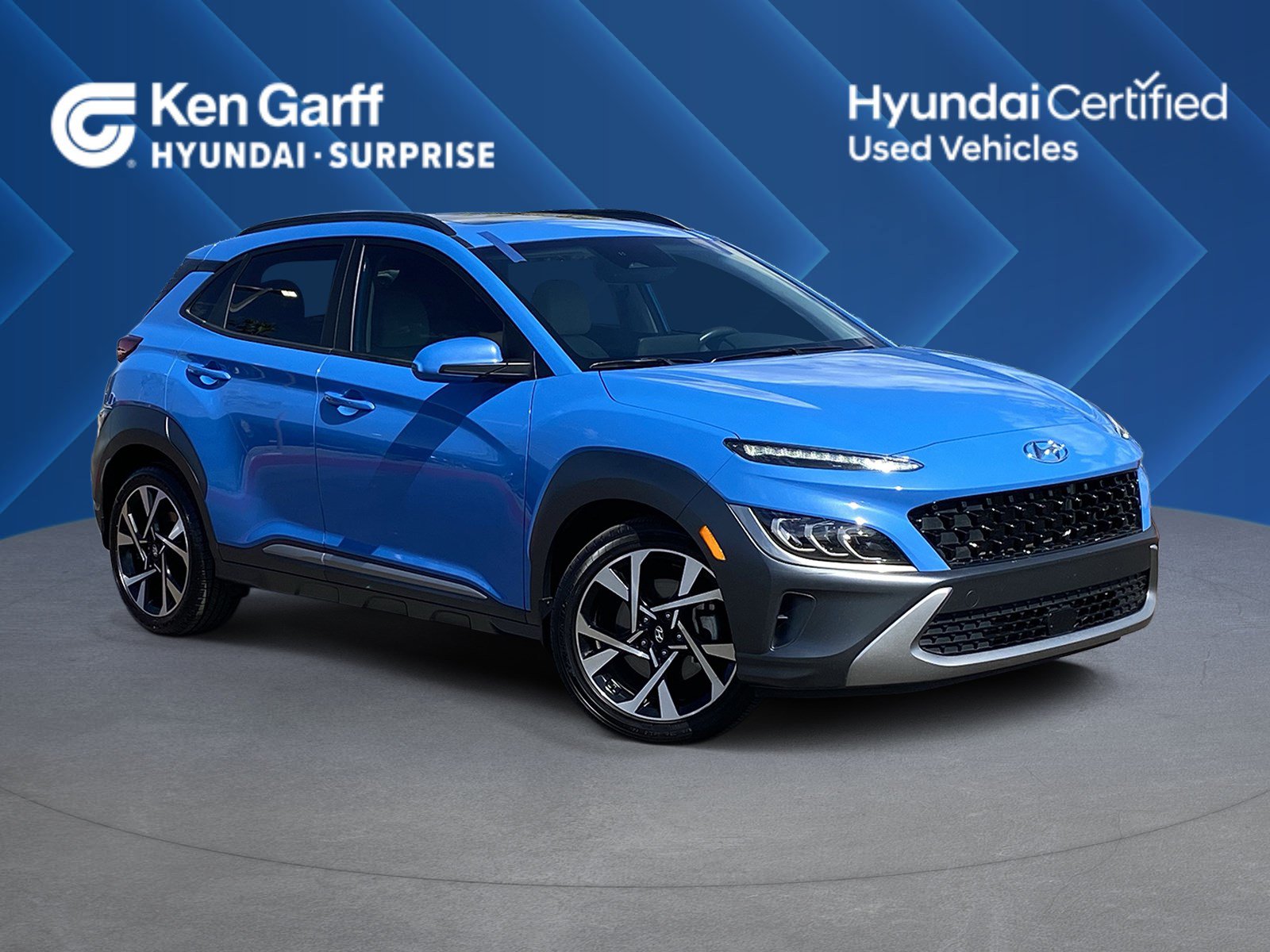 Certified 2022 Hyundai Kona Limited FWD image 1