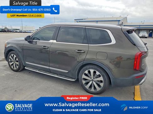 Used 2020 Kia Telluride EX w/ EX Premium Package AWD/4WD image 3