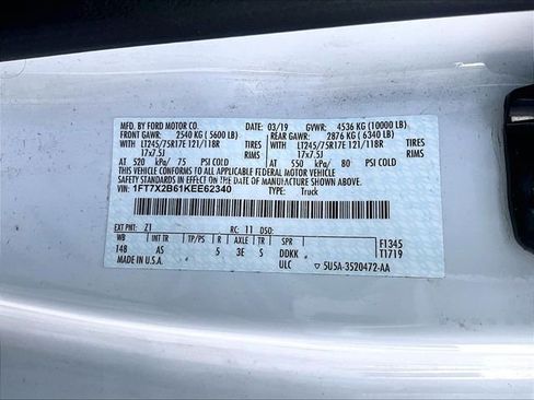 Used 2019 Ford F250 XL w/ XL Value Package AWD/4WD image 9