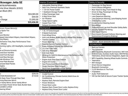 Certified 2023 Volkswagen Jetta SE FWD image 40