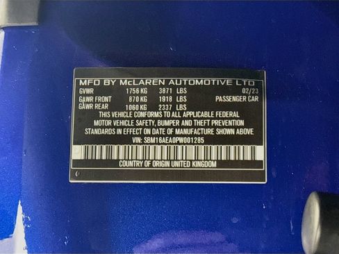 Used 2023 McLaren Artura RWD image 33