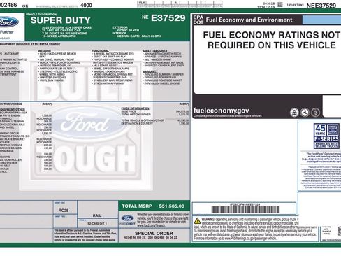 Used 2022 Ford F350 XL w/ Power Equipment Group AWD/4WD image 30
