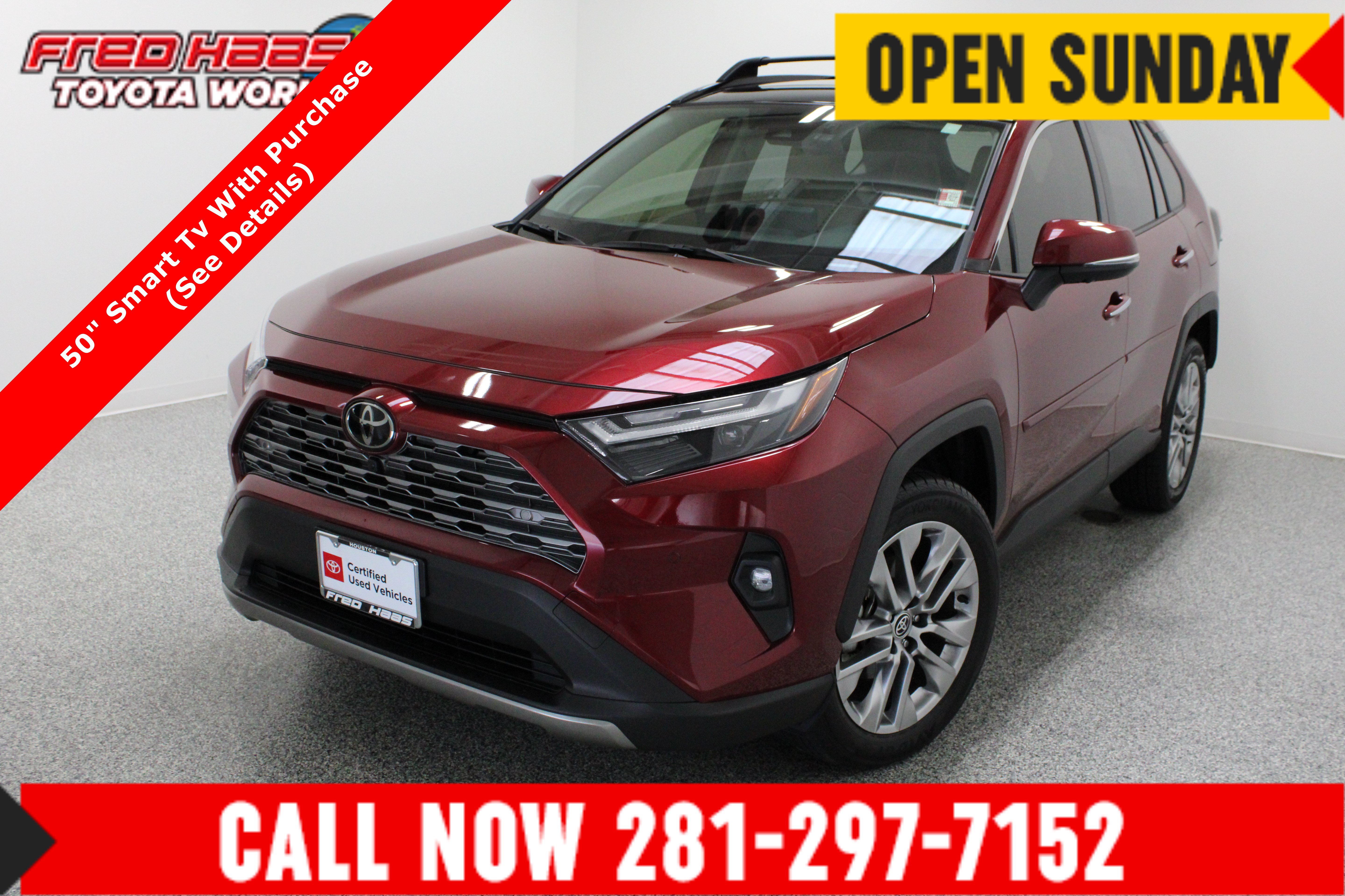 Certified 2025 Toyota RAV4 Limited w/ Advanced Technology Package AWD/4WD image 1