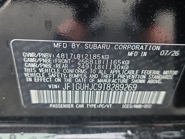 New 2026 Subaru Impreza RS AWD/4WD image 25