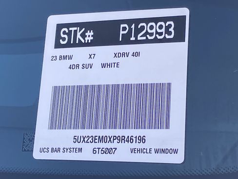 Used 2023 BMW X7 xDrive40i w/ M Sport Package image 5