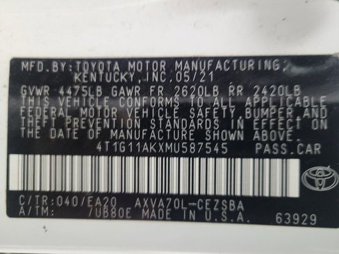 Used 2021 Toyota Camry SE image 33