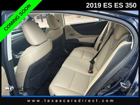Used 2019 Lexus ES 350 w/ Premium Package FWD image 6