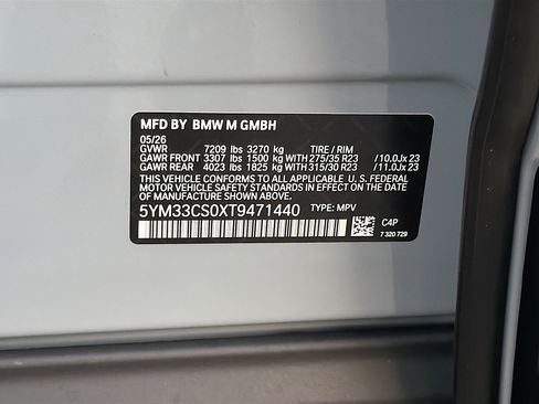 New 2026 BMW XM Label Red AWD/4WD image 41