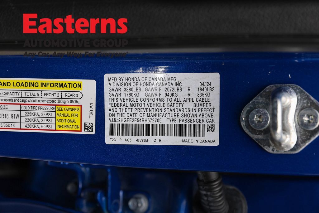 Used 2024 Honda Civic Sport image 33