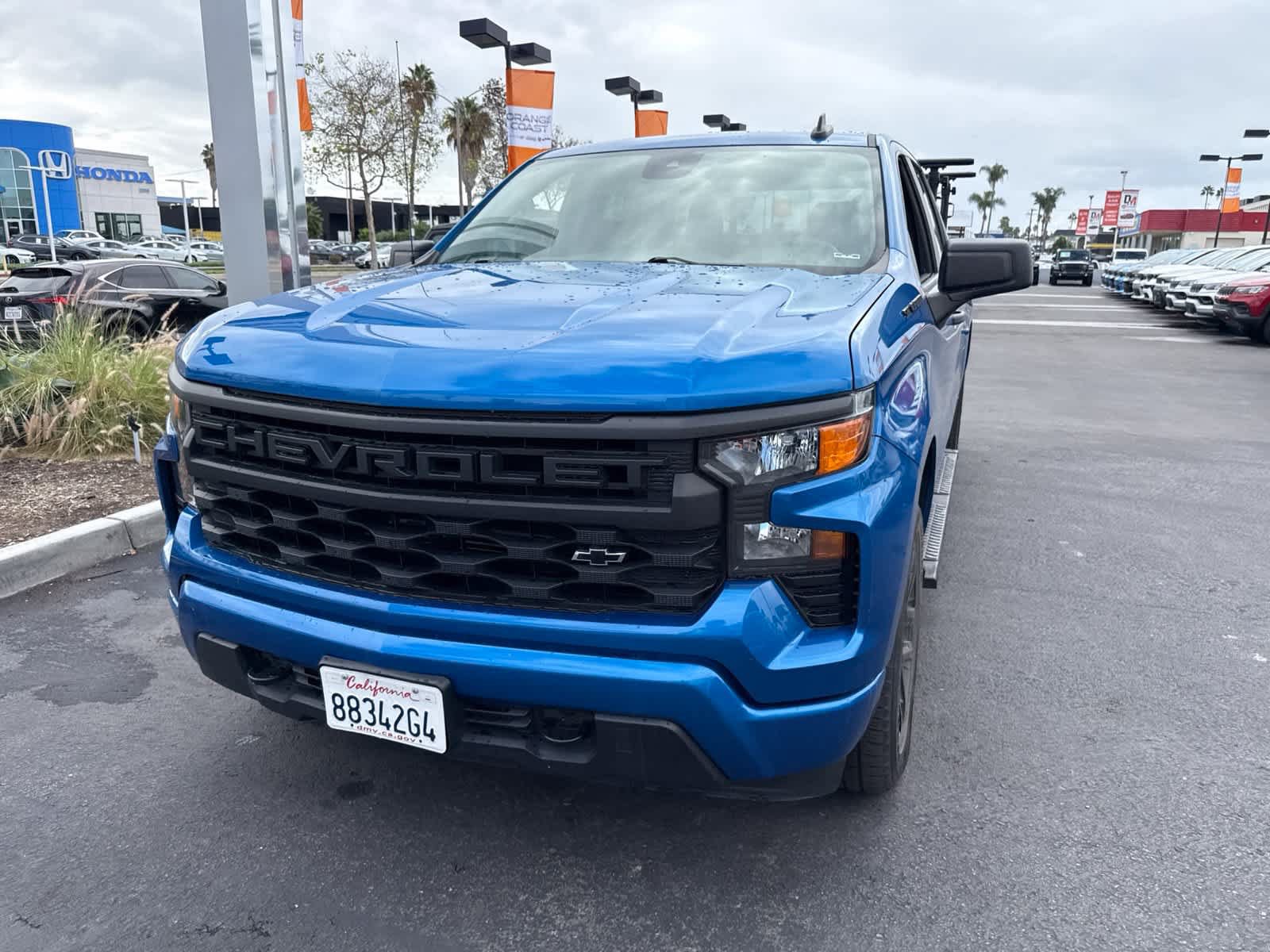 Used 2024 Chevrolet Silverado 1500 Custom w/ LPO, Dark Essentials Package RWD image 2