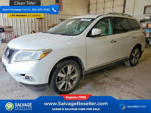 Used 2013 Nissan Pathfinder Platinum w/ Platinum Premium Pkg FWD image 1