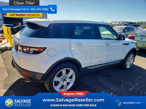 Used 2012 Land Rover Range Rover Evoque Pure Premium image 4