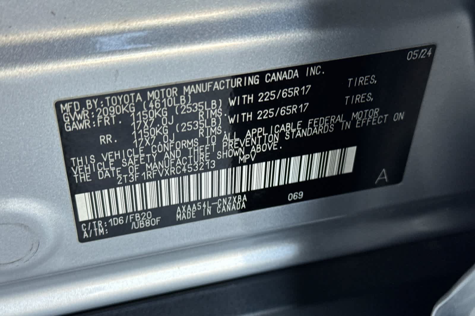Certified 2024 Toyota RAV4 LE AWD/4WD image 31