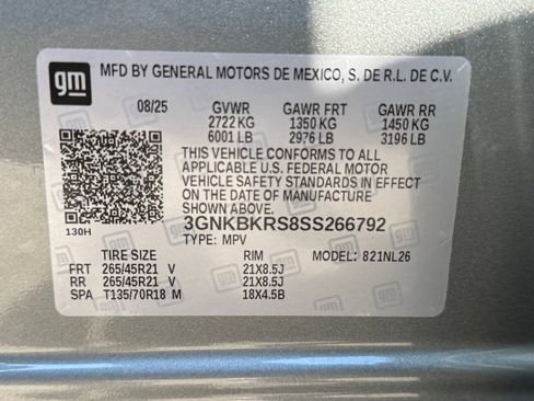 New 2025 Chevrolet Blazer RS w/ Driver Confidence II Package image 29