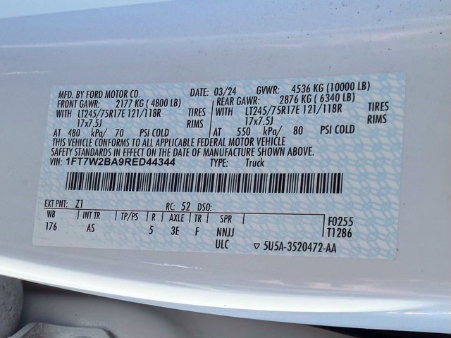 Used 2024 Ford F250 XL w/ FX4 Off-Road Package AWD/4WD image 17