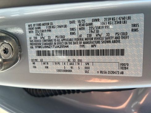 New 2026 Ford Escape ST-Line Select w/ Tech Pack #1 AWD/4WD image 62