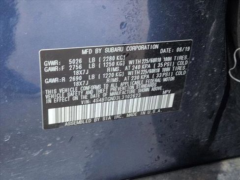 Used 2020 Subaru Outback Limited XT image 16