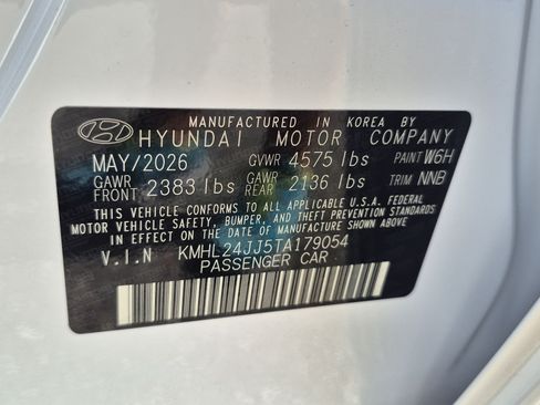 New 2026 Hyundai Sonata Blue FWD image 34