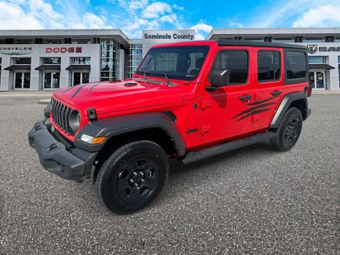 Used 2024 Jeep Wrangler Unlimited Sport AWD/4WD image 4