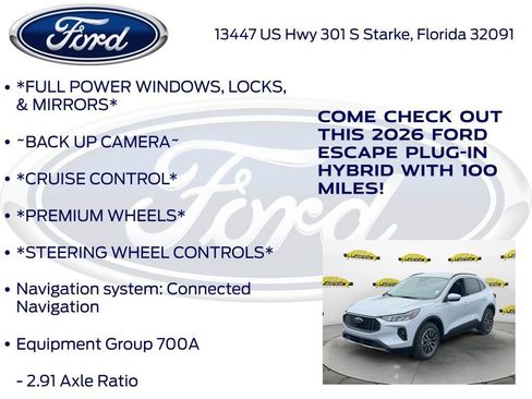 New 2026 Ford Escape SE FWD image 10
