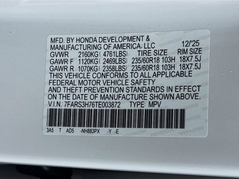 New 2026 Honda CR-V EX-L image 32