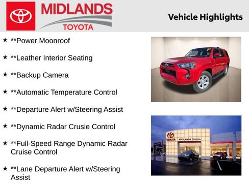 Used 2021 Toyota 4Runner SR5 Premium w/ Moonroof Package image 2