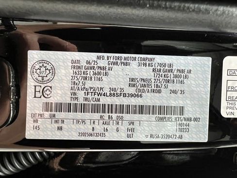 Used 2025 Ford F150 Tremor AWD/4WD image 60